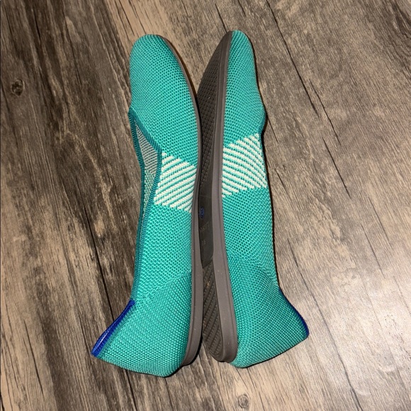 Rothy's Teal Calypso Flats Size 7.5 - Picture 6 of 8